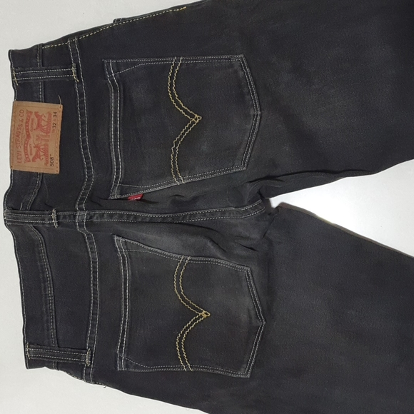 Levi 508 Og 32/34 Denim Black - Picture 3 of 5